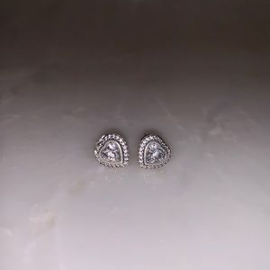 Pandora Heart Earrings